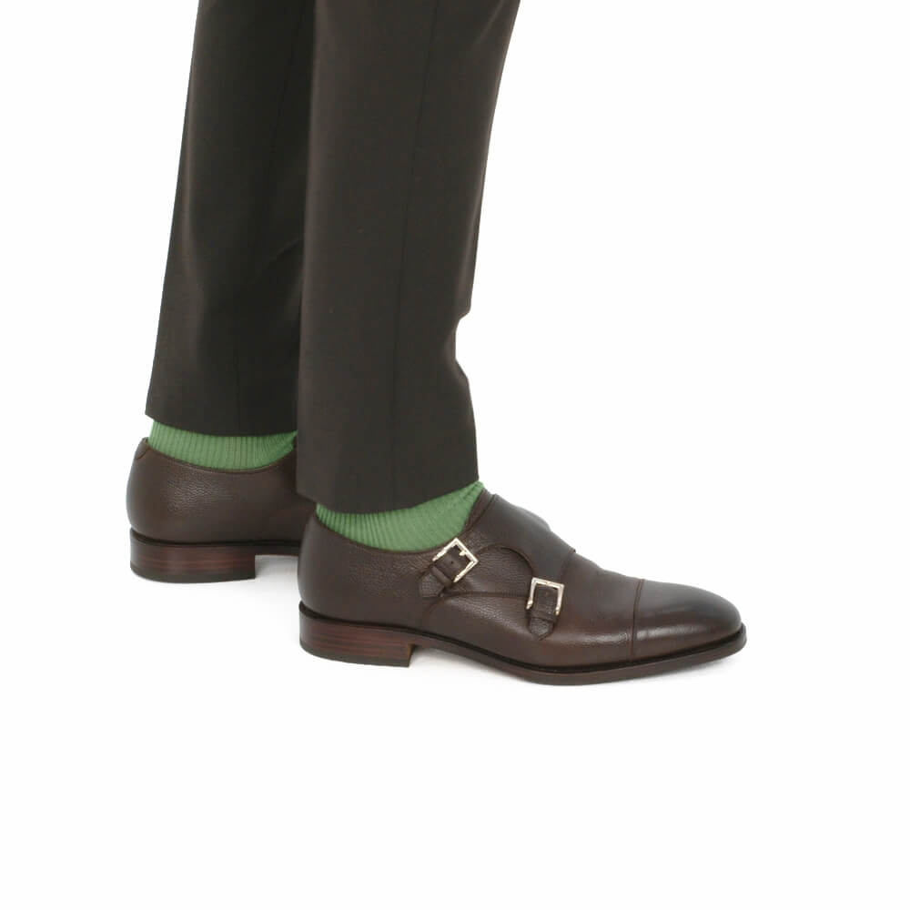 double monk strap shoes