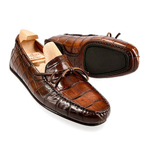 Zapatos de pieles exóticas de hombre : zapatos hombre | CARMINA