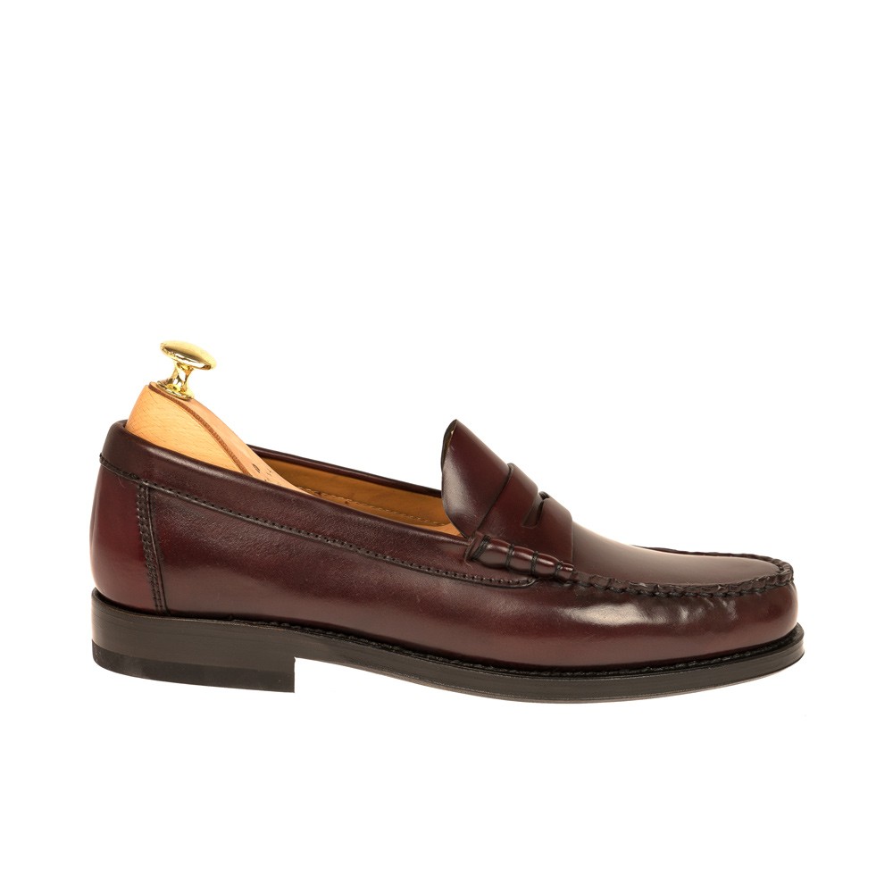 CORDOVAN PENNY LOAFERS 80160 XIM