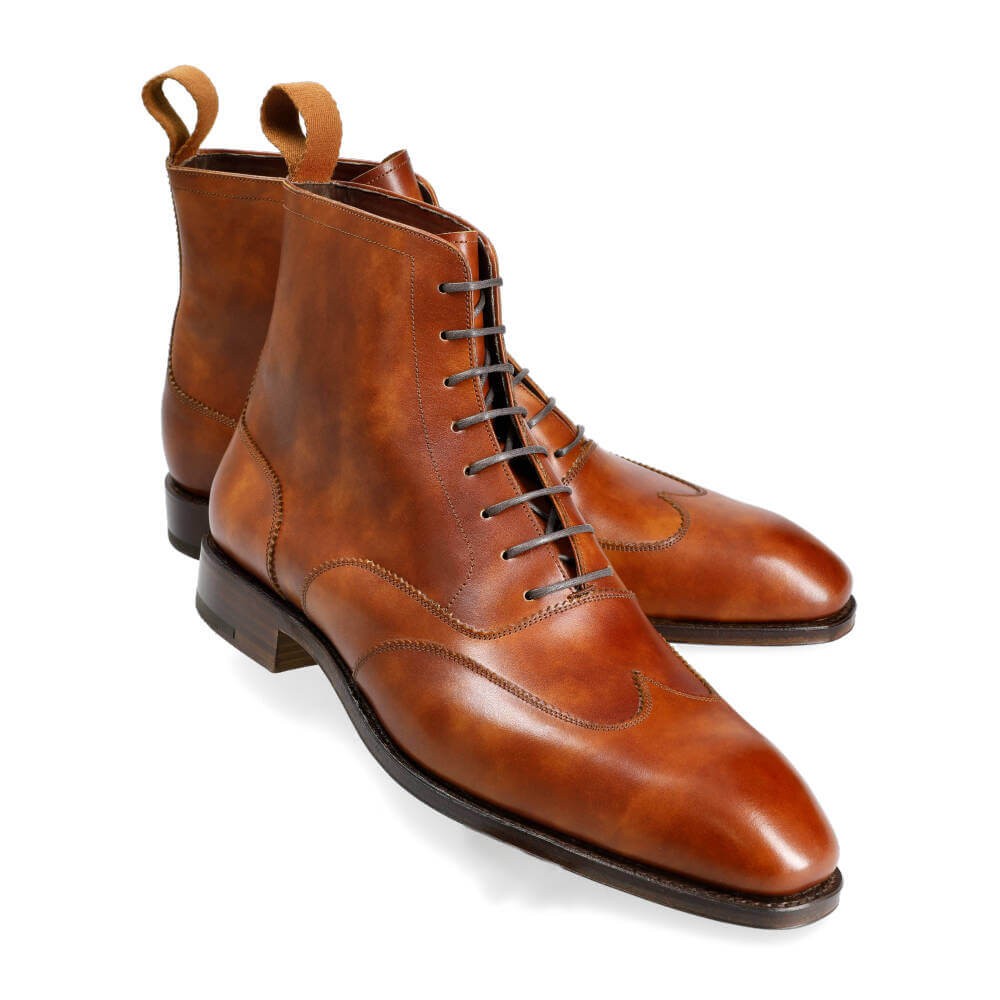 BALMORAL BOOTS WITH WINGTIP 80556 SIMPSON (INCL. SHOE TREE)