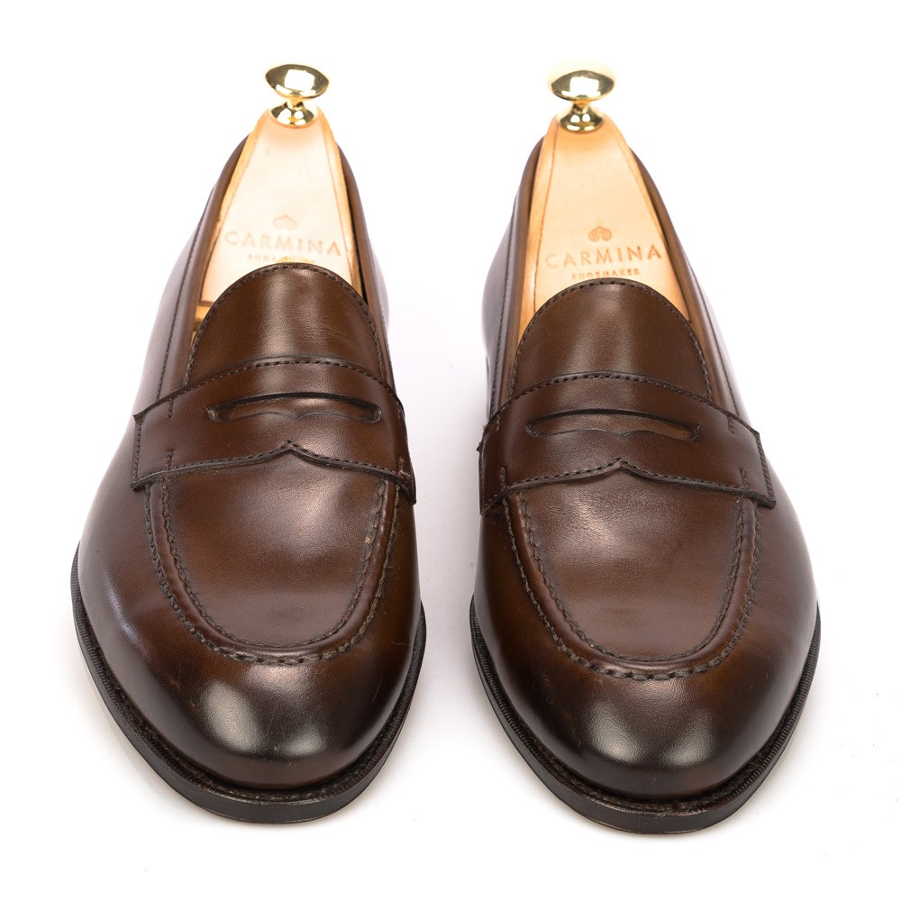 BROWN PENNY LOAFERS 80191