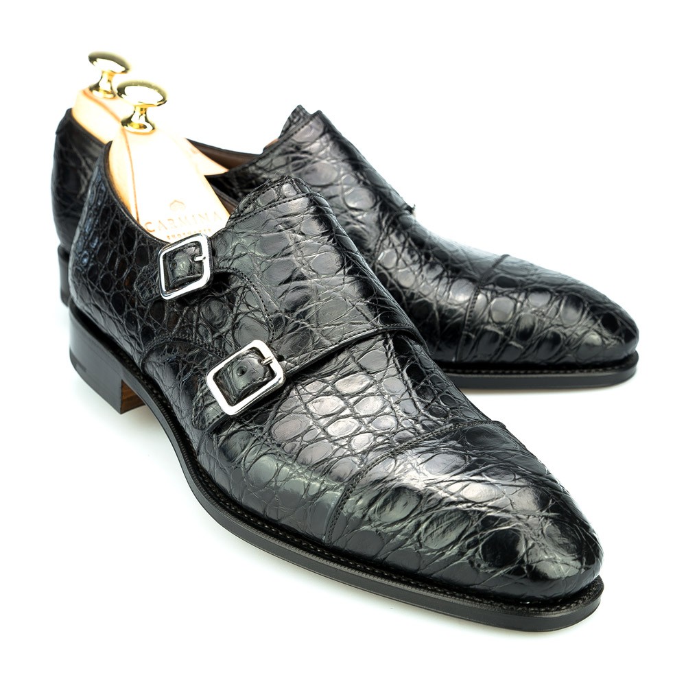 shoes crocodile leather