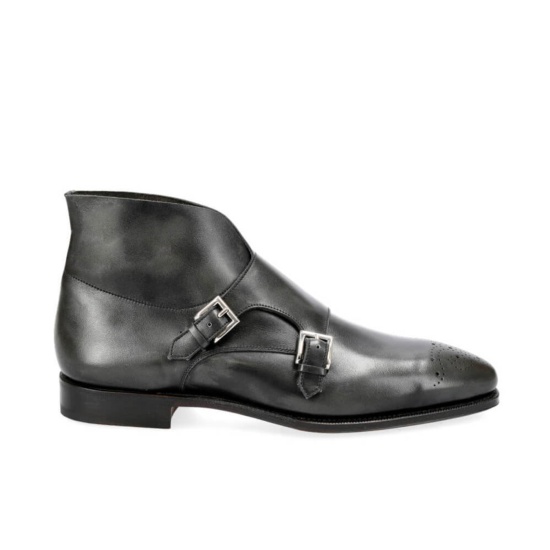 CUSTOM DOUBLE MONK STRAP BOOTS 80766