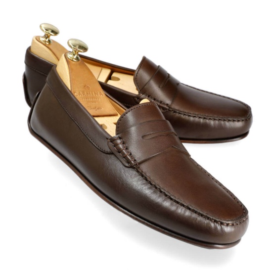 DRIVING SHOES BROWN FUNCHAL | CARMINA SHOEMAKER