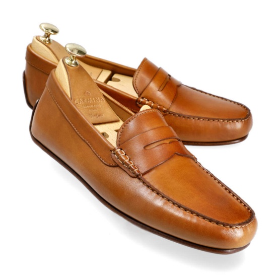 DRIVING LOAFERS TANNED FUNCHAL | CARMINA SHOEMAKER