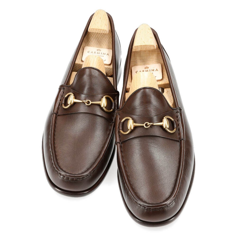 Horsebit loafers in brown