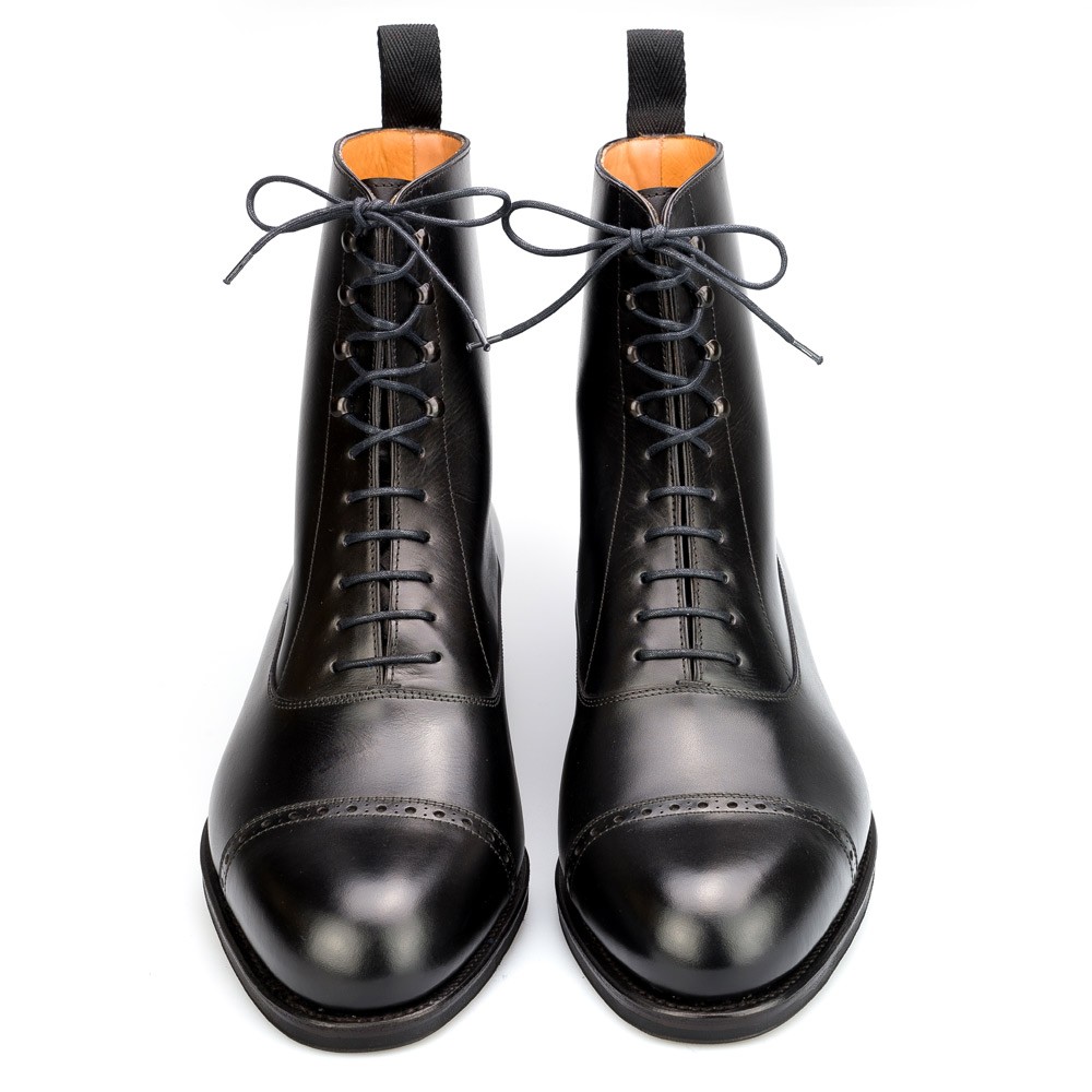 mens dress boots black