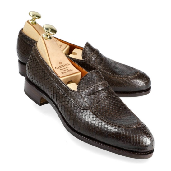 WOMEN PENNY LOAFERS PHYTON BROWN| CARMINA