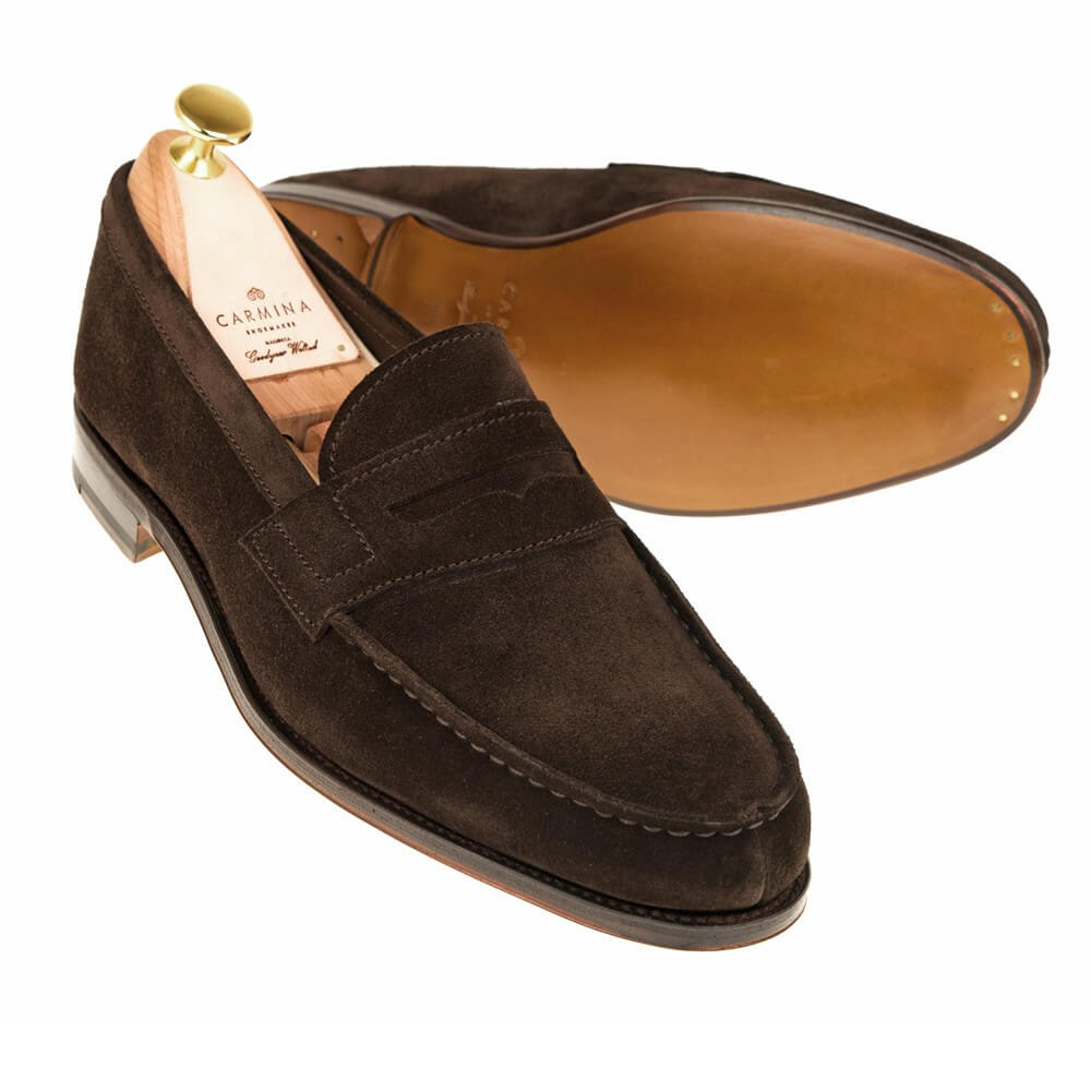 BROWN PENNY LOAFERS 80191