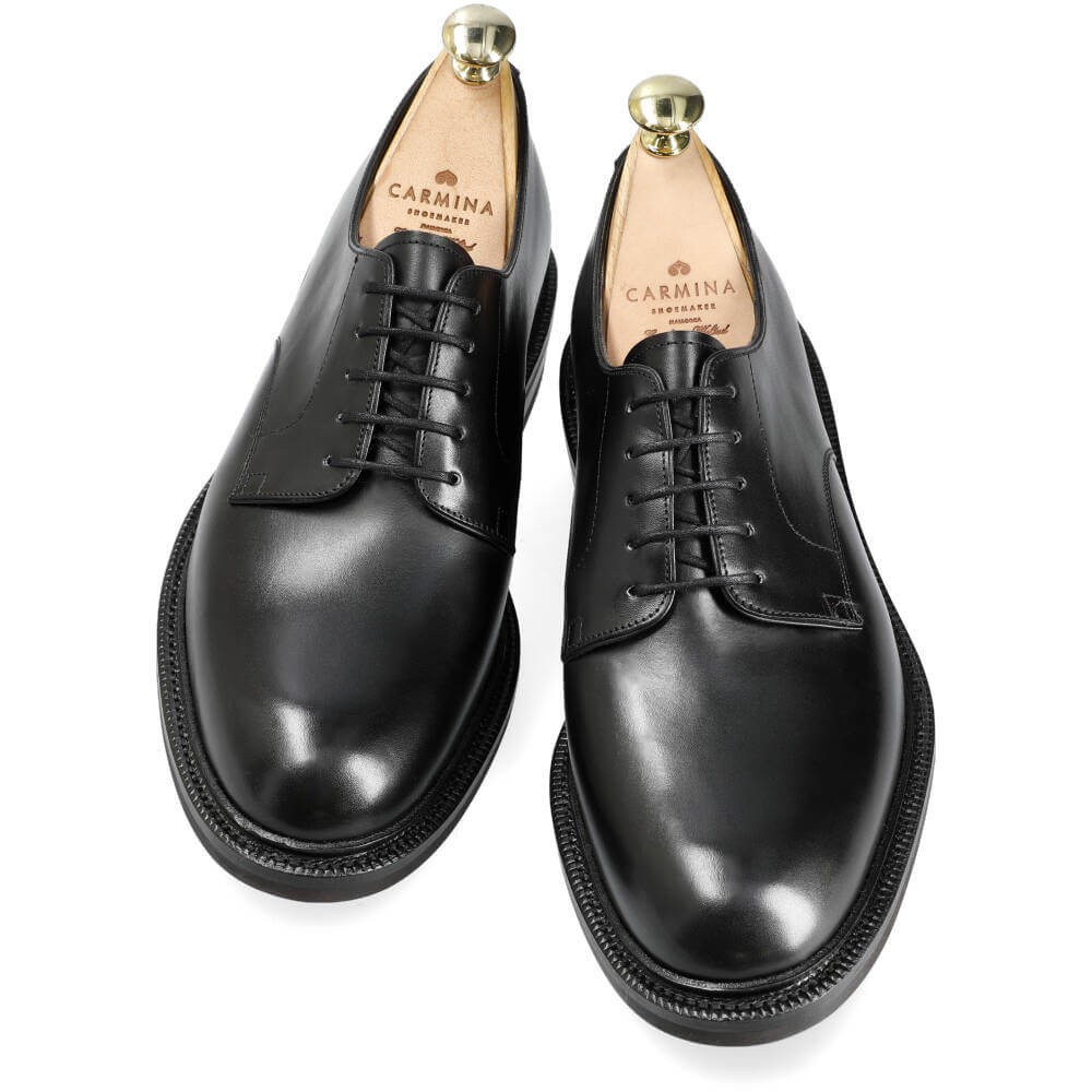 BLACK DERBY SHOES 80927 CALVIA