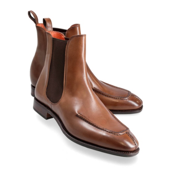 Chelsea Boots In Brown Vegano