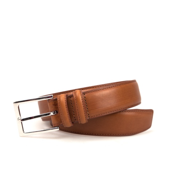 tanned Calf Leather Belt | CARMINA Shoemaker