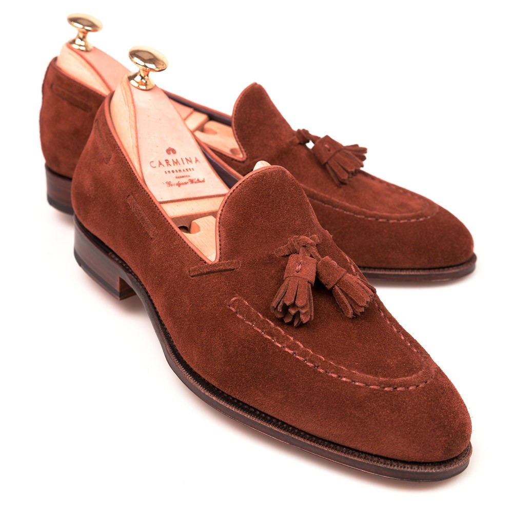 Polo Suede Dress Loafers | CARMINA 