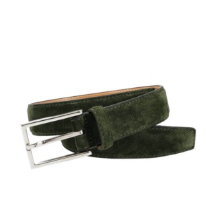 WOMEN'S MOSS SUEDE BELT