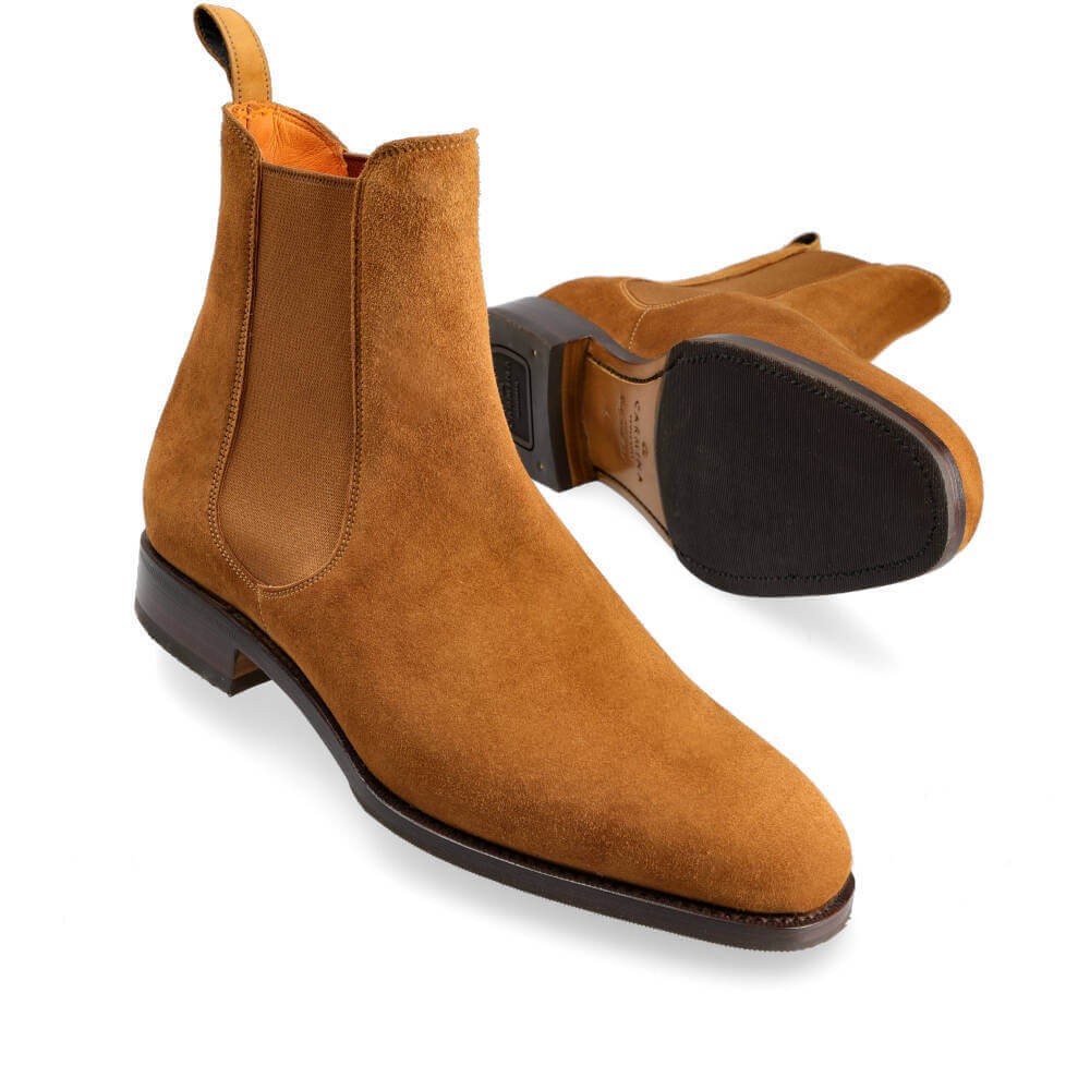 shit draadloos Inloggegevens CHELSEA BOOTS WOMEN TOBACCO SUEDE | CARMINA