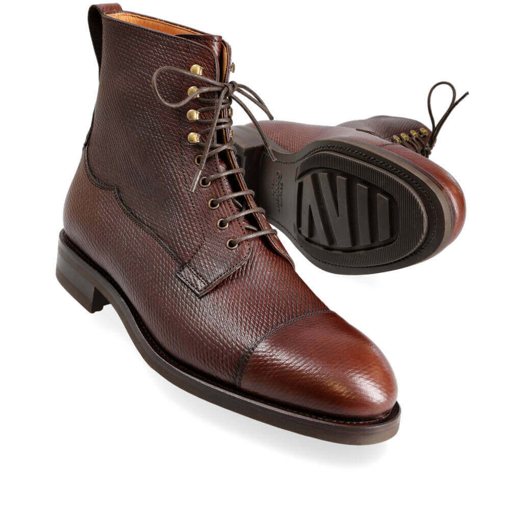 BOURBON CORDOVAN DRESS BOOTS | CARMINA